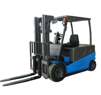 1.5-3.0 Tan Trak Forklift Elektrik Dengan Forklift Bateri Pengawal Curtis